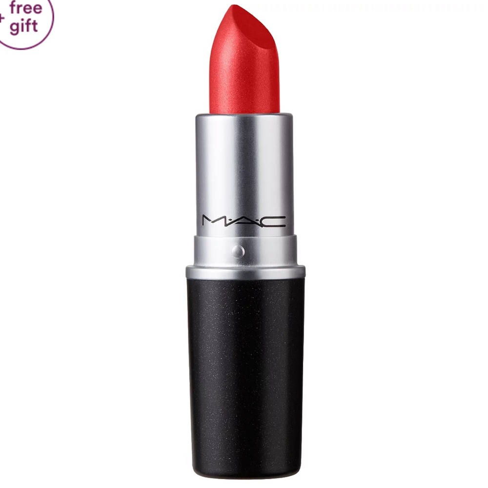 MAC COSMETICS Lustre Lipstick 510 Lady Bug (Yellow Tomato Frost) 0.1oz NIB $25